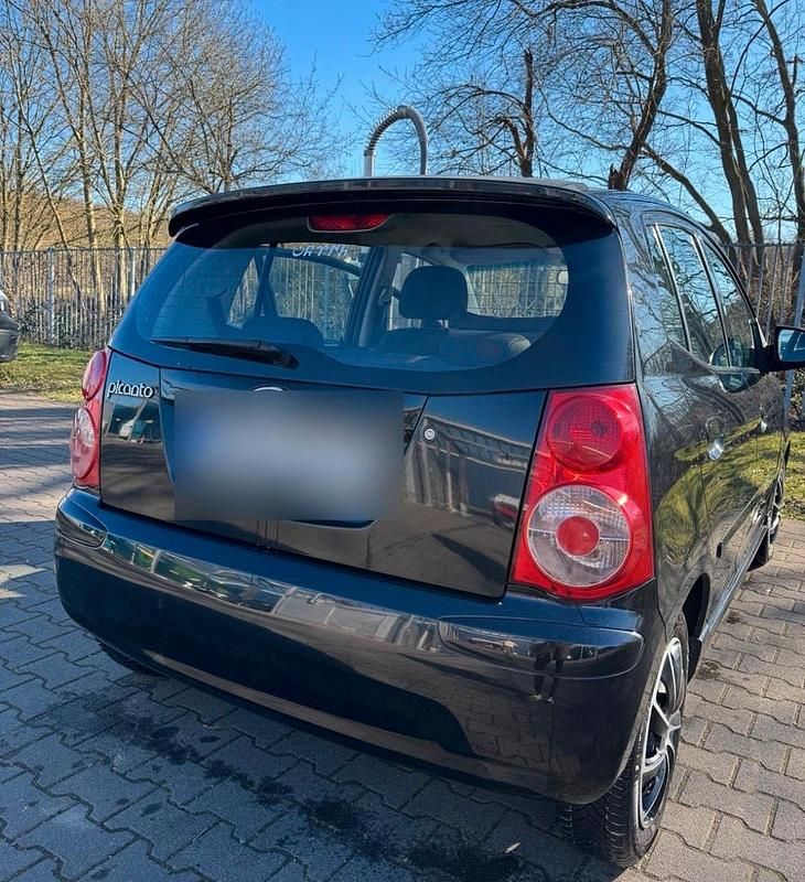 Gebraucht Kia Picanto 65 PS (47 kW) 2008 Schwarz Kleinwagen