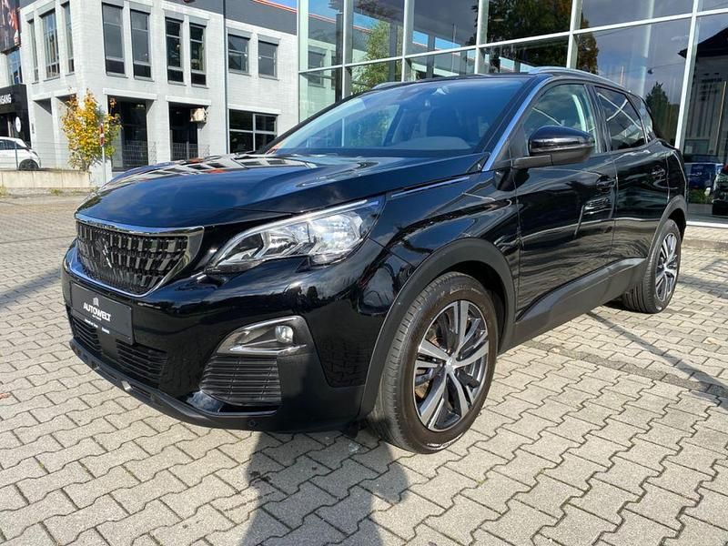 Schwarz Gebraucht 2018 Peugeot 3008 Active SUV | 10.990 € (Fairer Preis) - Bild 1/4