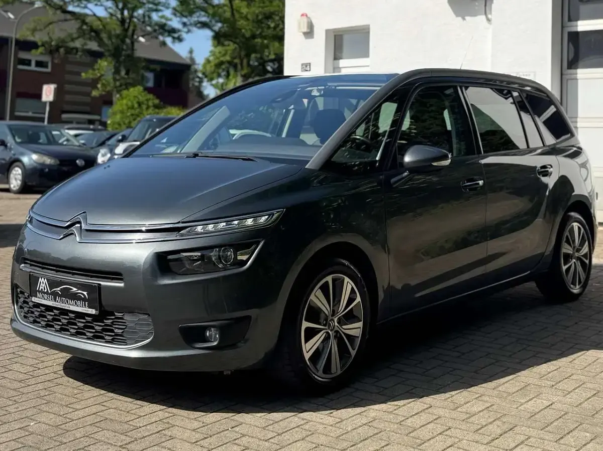 Gebraucht Citroën C4 SpaceTourer SELECTION 150 PS (110 kW) 2015 Lack grau shark metalliclack Van / Kleinbus