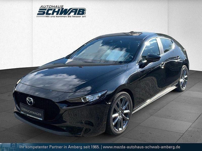 Schwarz Gebraucht 2019 Mazda 3 Selection Limousine | 16.940 € (Fairer Preis) - Bild 1/4
