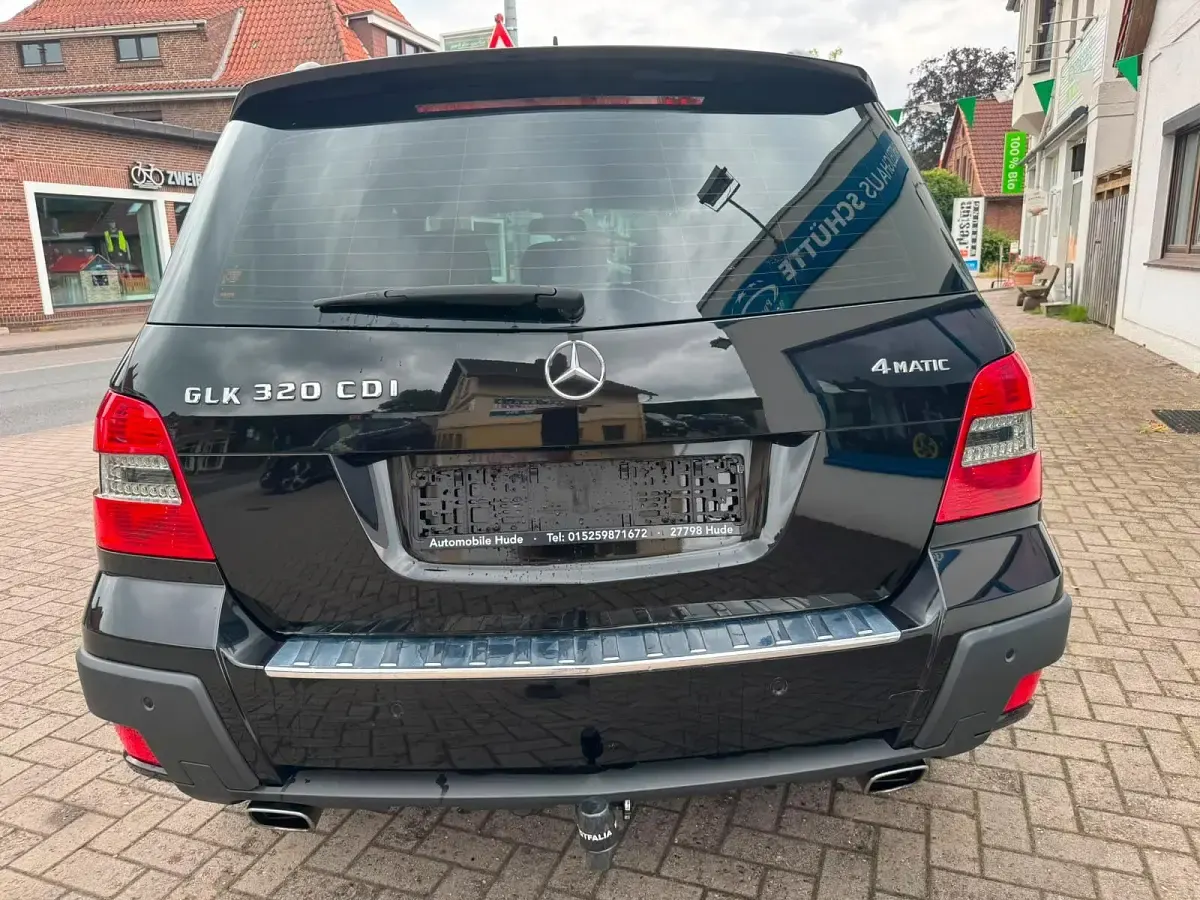 Gebraucht Mercedes GLK320 224 PS (164 kW) 2008 Schwarz SUV