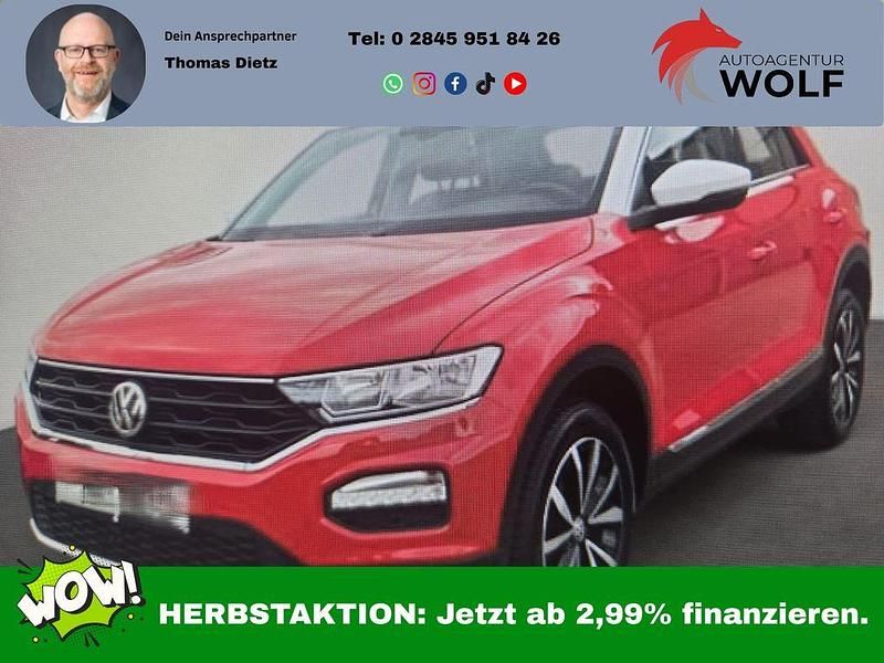Rot Gebraucht 2019 VW T-Roc Style SUV | 14.936 € (Superpreis) - Bild 1/1