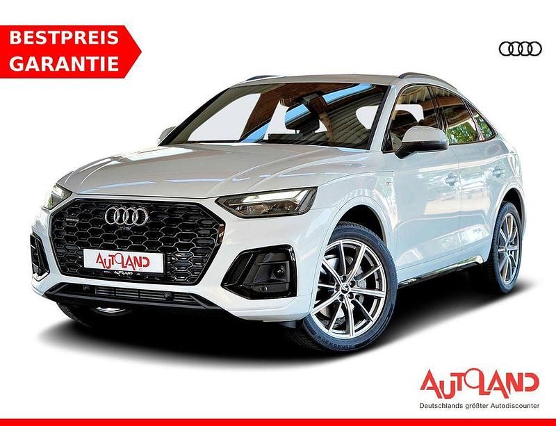 Weiß Gebraucht 2023 Audi Q5 Sportback S-Line SUV | 42.890 € (Superpreis) - Bild 1/4