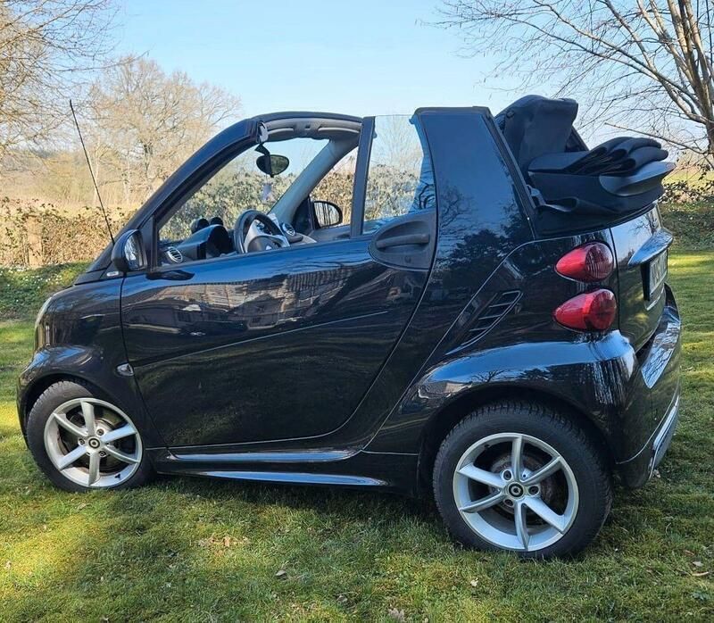Schwarz Gebraucht 2012 Smart ForTwo Cabrio Cabrio | 4.900 € (Guter Preis) - Bild 1/4