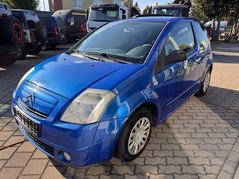 Gebraucht Citroën C2 Comfort 60 PS (44 kW) 2007 Lack blau 'grand pavois'/metal Kleinwagen