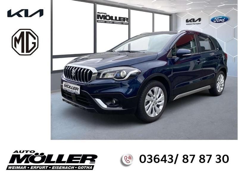 Blau Gebraucht 2019 Suzuki SX4 S-Cross Comfort SUV | 18.689 € (Fairer Preis) - Bild 1/4