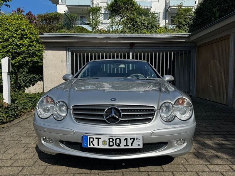 Gebraucht Mercedes SL500 306 PS (225 kW) 2002 Silber Cabrio