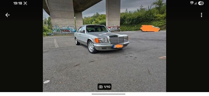 Silber Gebraucht 1984 Mercedes 280 SE Limousine | 6.500 € - Bild 1/4