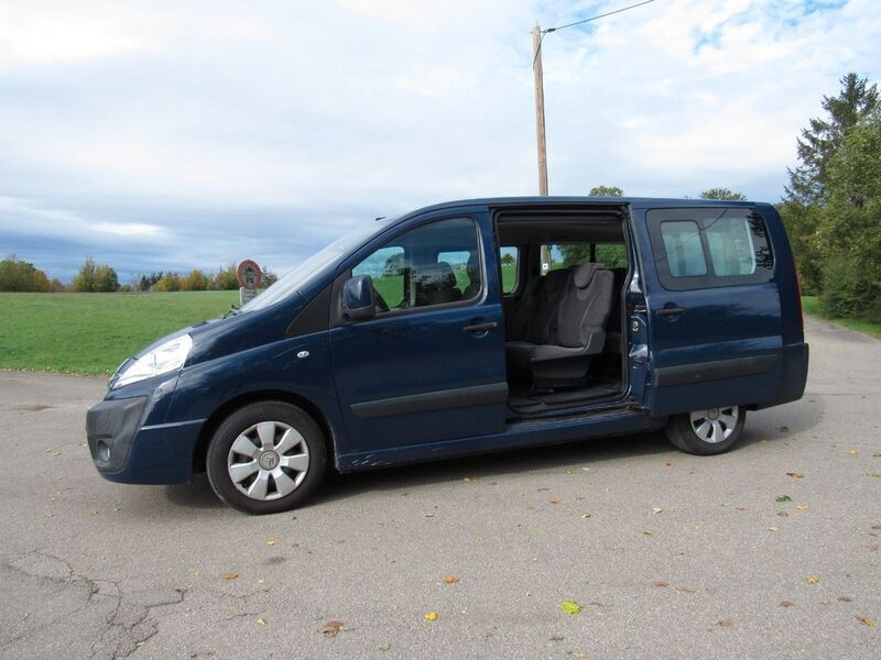 Gebraucht Citroën Jumpy 120 PS (88 kW) 2010 Blau Van / Kleinbus