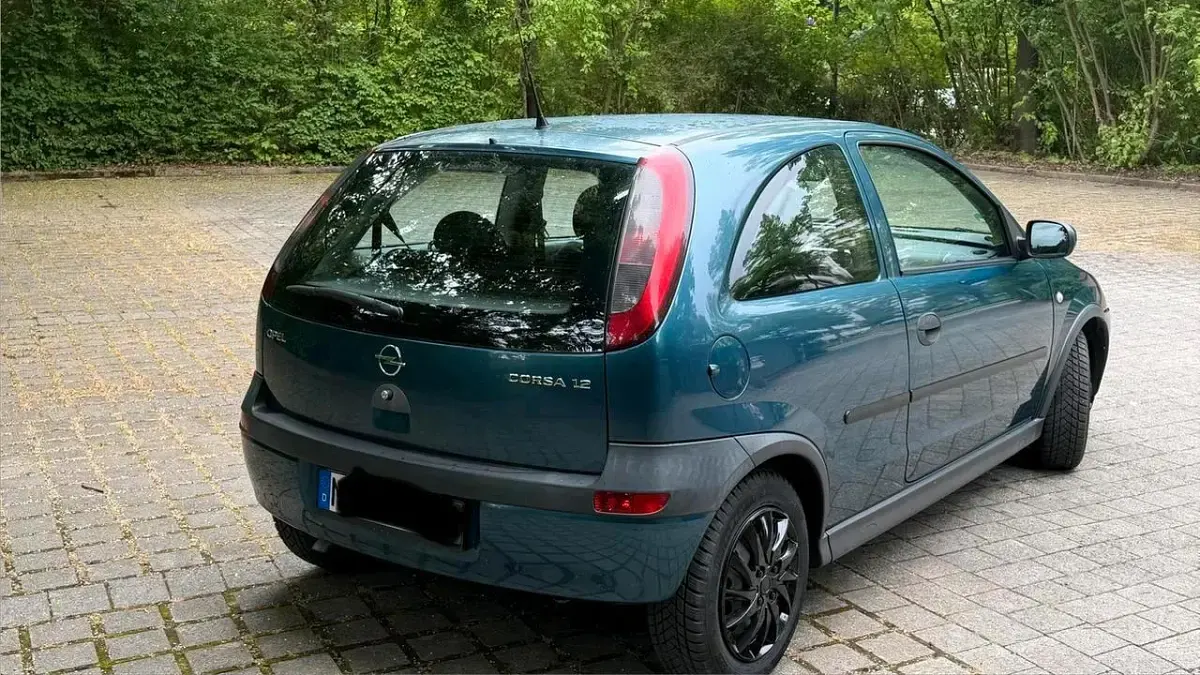 Gebraucht Opel Corsa 75 PS (55 kW) 2003 Grün Kleinwagen