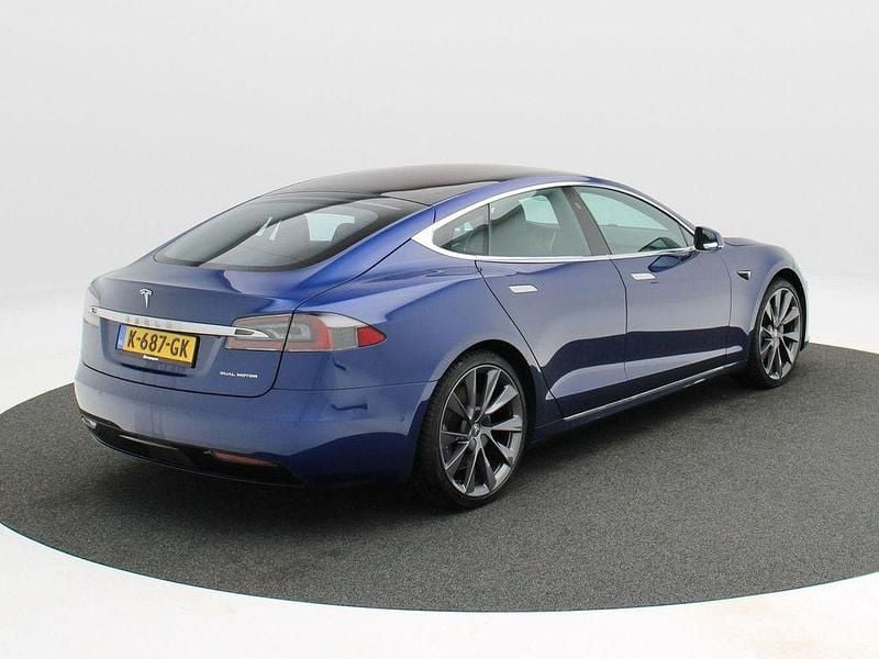 Gebraucht Tesla Model S 309 kW (421 PS) 2020 Blau Kleinwagen