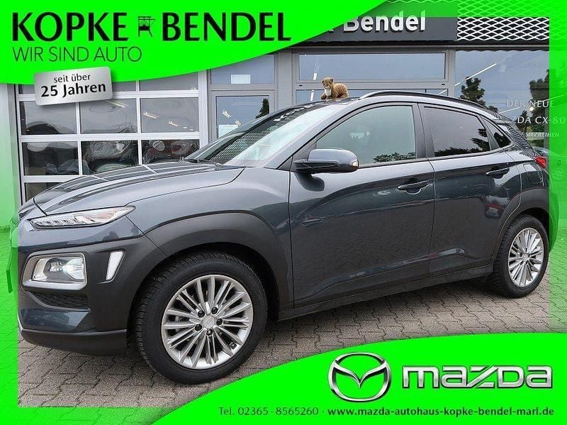 Dark knight metallic Gebraucht 2019 Hyundai Kona YES! SUV | 15.420 € (Fairer Preis) - Bild 1/4