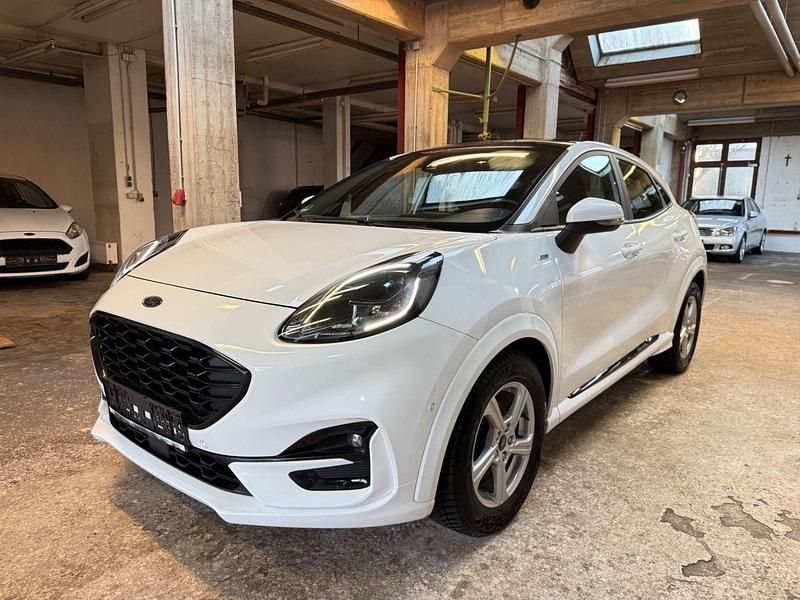 Gebraucht Ford Puma ST-Line 125 PS (91 kW) 2021 Weiß SUV