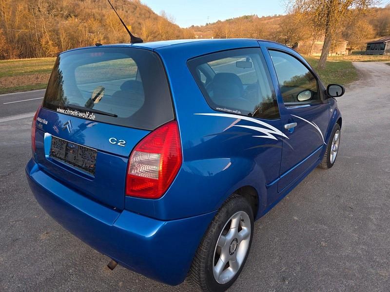 Gebraucht Citroën C2 60 PS (44 kW) 2004 Blau Kleinwagen