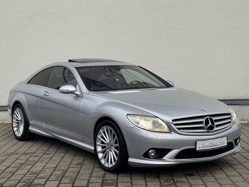 Silber Gebraucht 2009 Mercedes CL500 AMG Coupé | 26.985 € (Teuer) - Bild 1/4