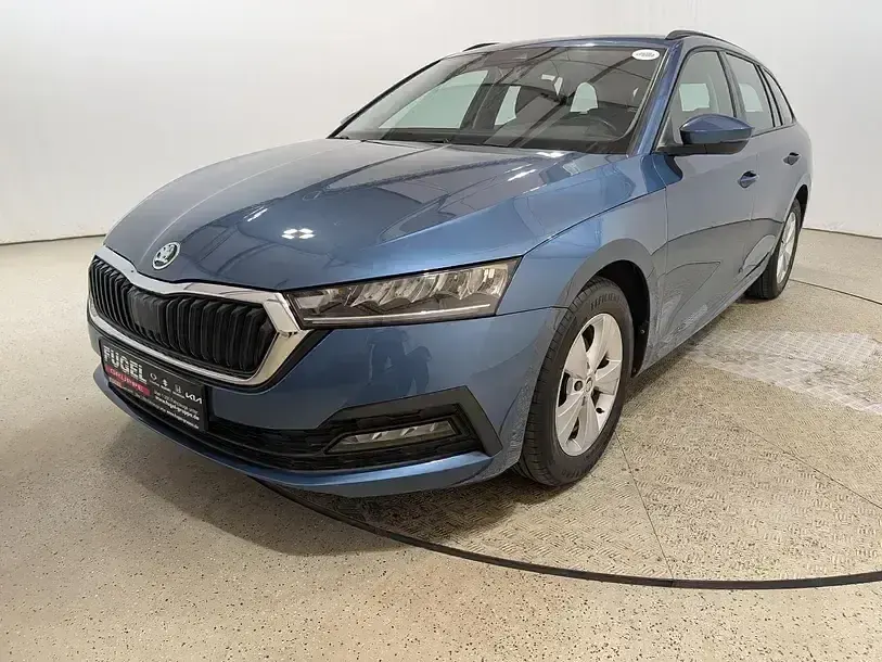 Gebraucht Skoda Octavia Active 110 PS (80 kW) 2020 Titanblau metallic Kombi