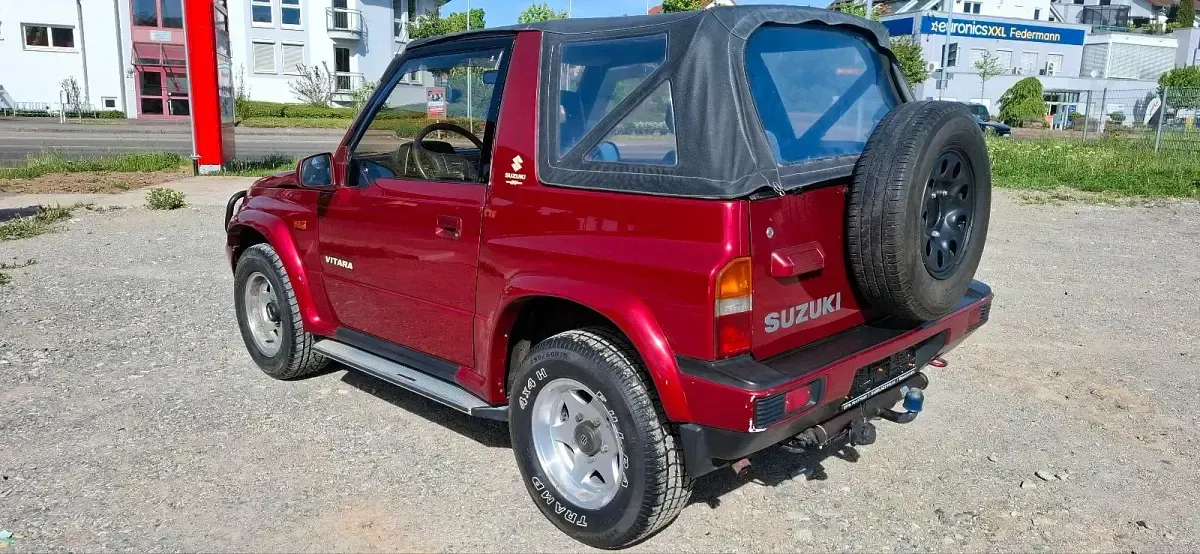 Gebraucht Suzuki Vitara 80 PS (58 kW) 1992 Rot Cabrio