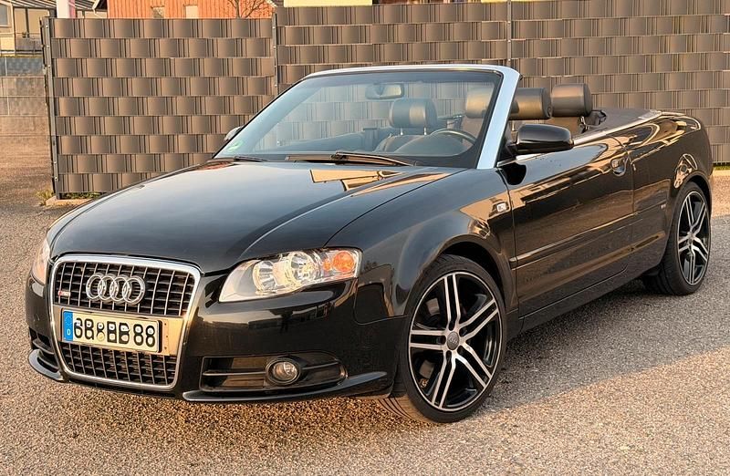 Gebraucht Audi A4 Cabriolet S-Line 163 PS (119 kW) 2004 Schwarz Cabrio