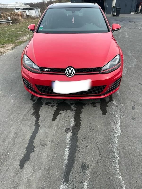 Rot Gebraucht 2013 VW Golf VII GTI Limousine | 15.500 € (Fairer Preis) - Bild 1/4