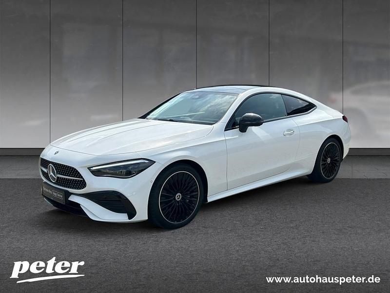 Unilack polarweiß Gebraucht 2024 Mercedes CLE220 AMG Coupé | 53.870 € (Fairer Preis) - Bild 1/4