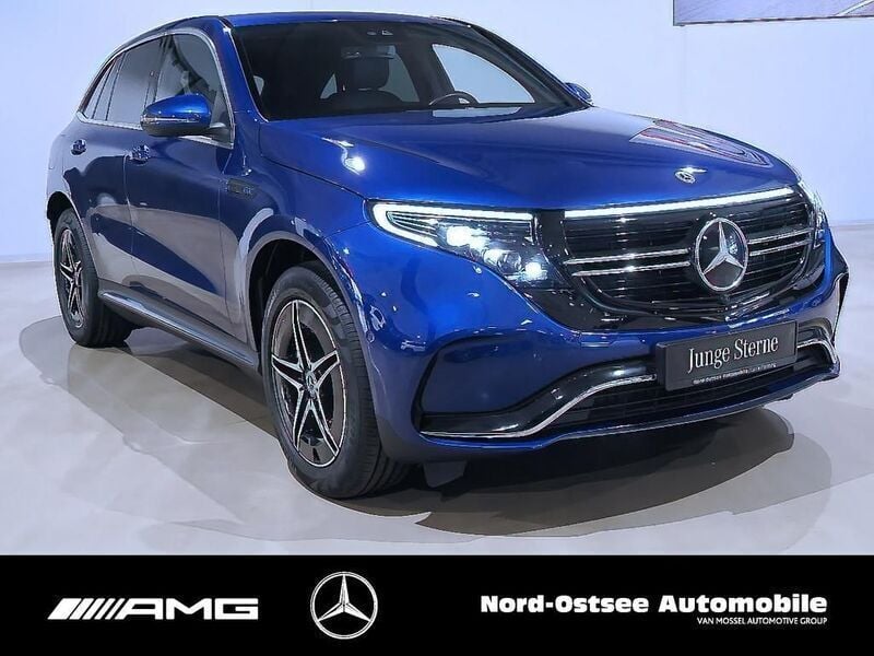 Gebraucht Mercedes EQC400 AMG 300 kW (408 PS) 2021 Blau brillantblau metallic SUV