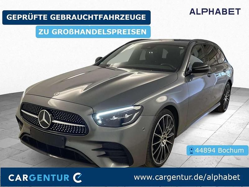 Selenitgrau Gebraucht 2021 Mercedes E220 AMG line Kombi | 30.890 € (Guter Preis) - Bild 1/2