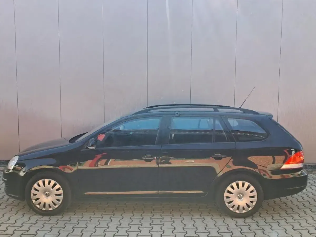 Gebraucht VW Golf VI 102 PS (75 kW) 2008 Schwarz Kleinwagen