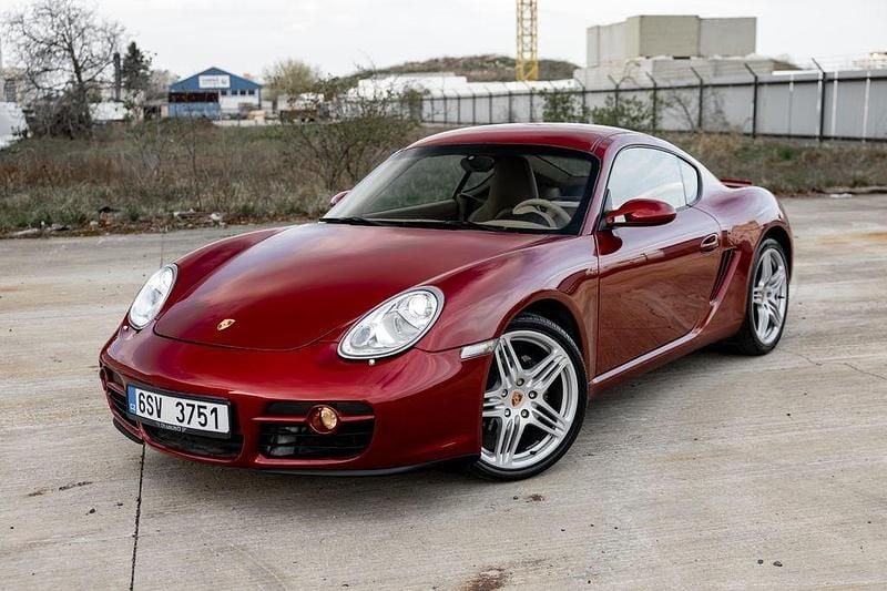 Gebraucht Porsche Cayman 245 PS (180 kW) 2008 Rot Coupé