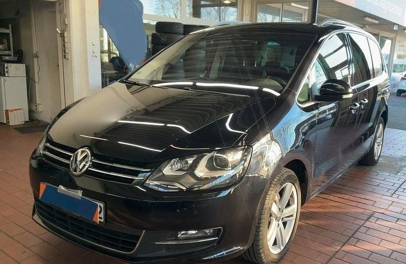 Gebraucht VW Sharan Highline 184 PS (135 kW) 2017 Schwarz Van / Kleinbus