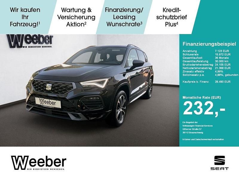 Magic schwarz Gebraucht 2023 Seat Ateca FR SUV | 28.490 € (Fairer Preis) - Bild 1/4