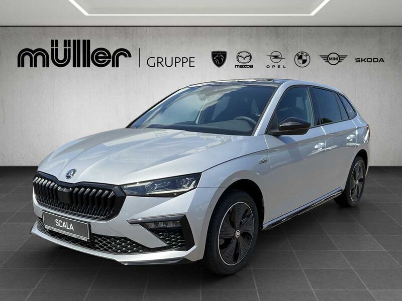 Silber Neu 2024 Skoda Scala Monte Carlo Kleinwagen | 26.890 € (Teuer) - Bild 1/4