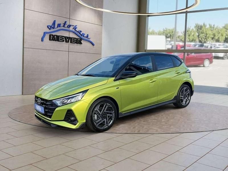 Lucid lime / black Neu 2025 Hyundai i20 N Line Kleinwagen | 21.410 € (Guter Preis) - Bild 1/4