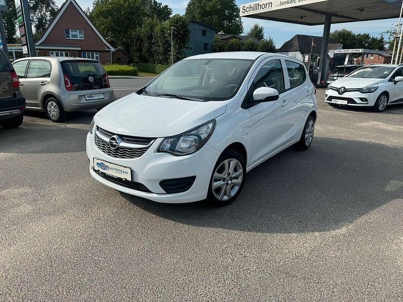 Weiß Gebraucht 2015 Opel Karl Edition Kleinwagen | 6.499 € (Fairer Preis) - Bild 1/4