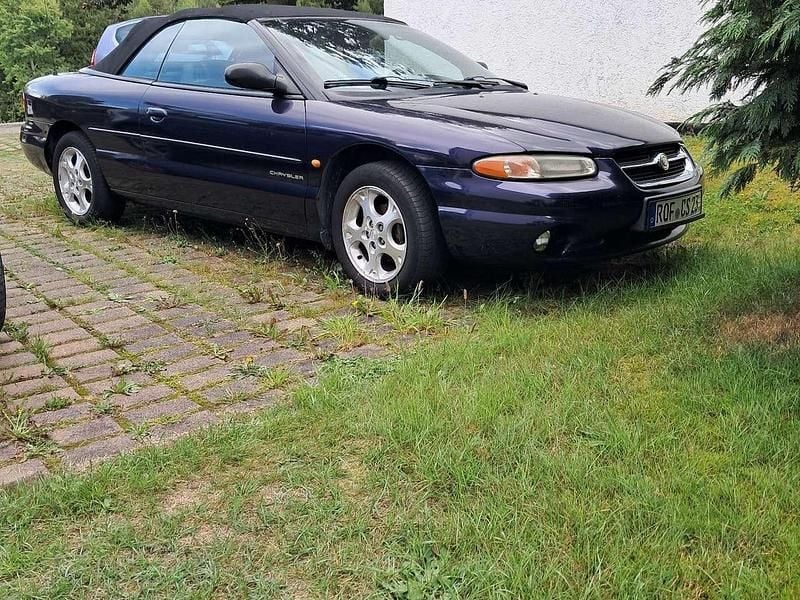 Blau Gebraucht 1998 Chrysler Stratus Cabrio | 600 € (Superpreis) - Bild 1/4