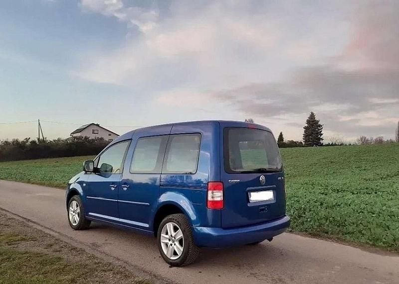 Usata VW Caddy 102 CV (75 kW) 2009 Blu Monovolume