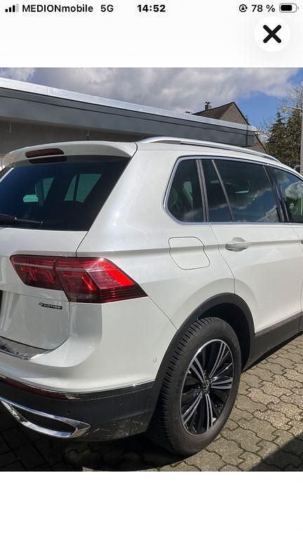 Gebraucht VW Tiguan Elegance 150 PS (110 kW) 2021 Weiß SUV