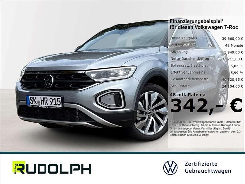 Silber Gebraucht 2025 VW T-Roc Goal SUV | 39.660 € (Etwas zu teuer) - Bild 1/4