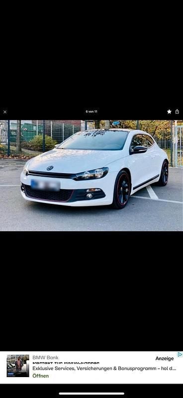 Second-hand VW Scirocco 160 CP (117 kW) 2006 Alb Coupe
