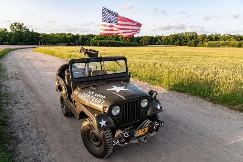 Gebraucht Jeep Willys 75 PS (55 kW) 1952 Grün Cabrio