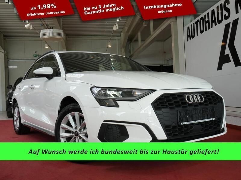 Weiß Gebraucht 2021 Audi A3 Sportback Comfort Kombi | 22.870 € (Fairer Preis) - Bild 1/4