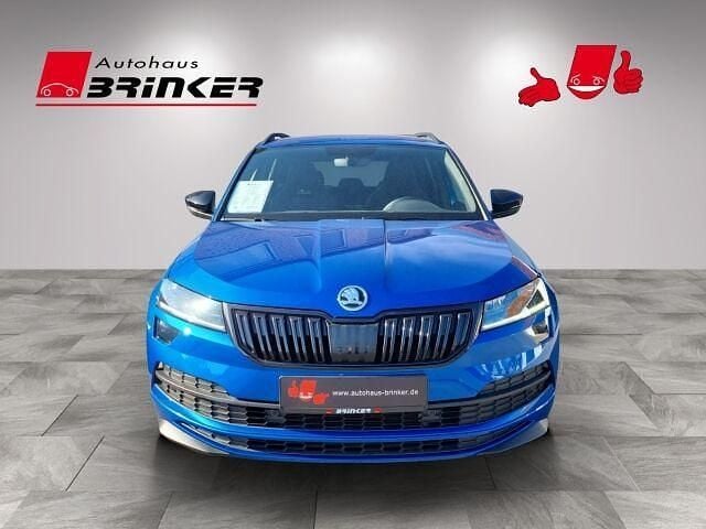 Gebraucht Skoda Karoq SportLine 150 PS (110 kW) 2019 Blau SUV