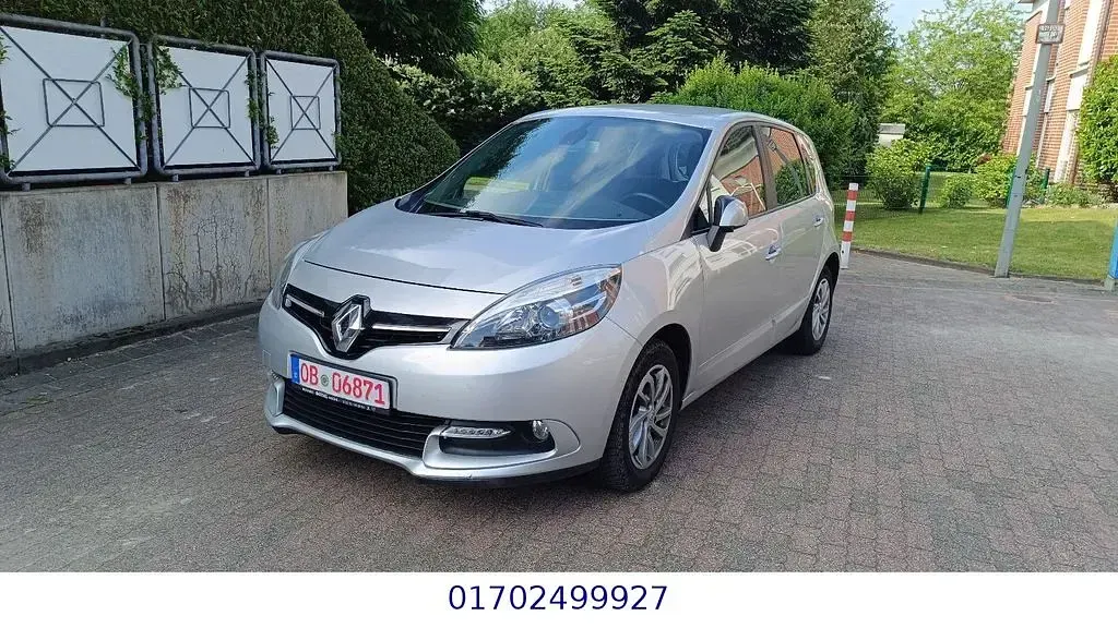 Gebraucht Renault Scénic III Initiale Paris 110 PS (80 kW) 2014 Grau Van / Kleinbus