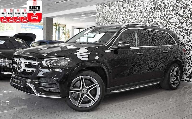 Obsidianschwarz metallic Gebraucht 2020 Mercedes GLS400 AMG SUV | 78.770 € (Etwas zu teuer) - Bild 1/1