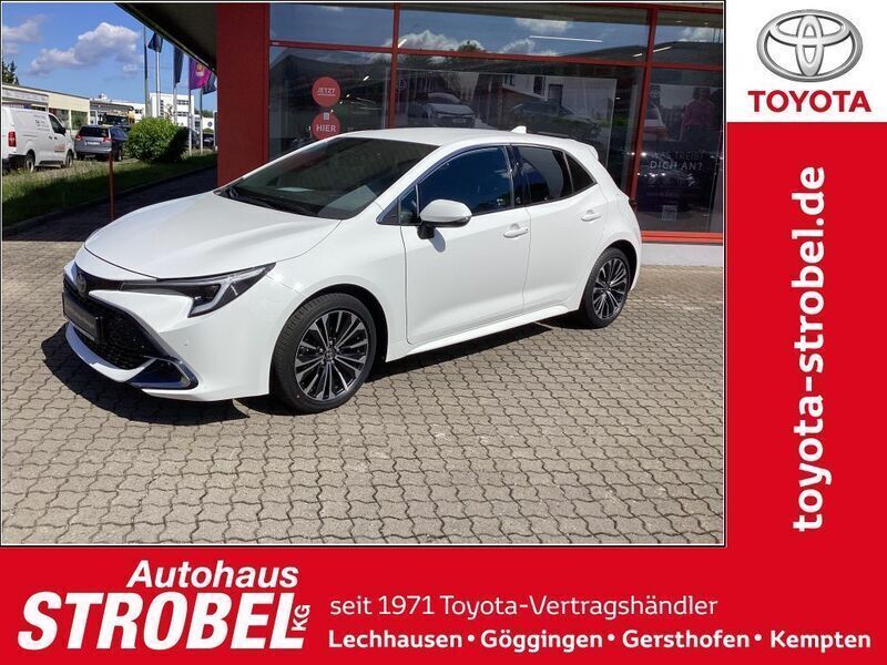 Schneeweiß Gebraucht 2023 Toyota Corolla Team Limousine | 24.980 € (Fairer Preis) - Bild 1/4