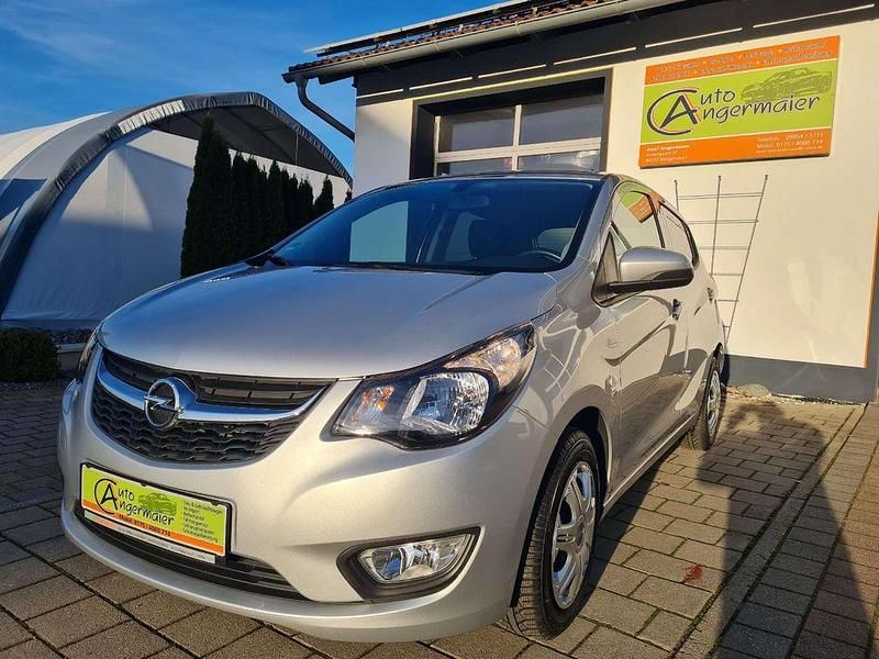 Silber Gebraucht 2017 Opel Karl Excite Kleinwagen | 8.850 € (Guter Preis) - Bild 1/4