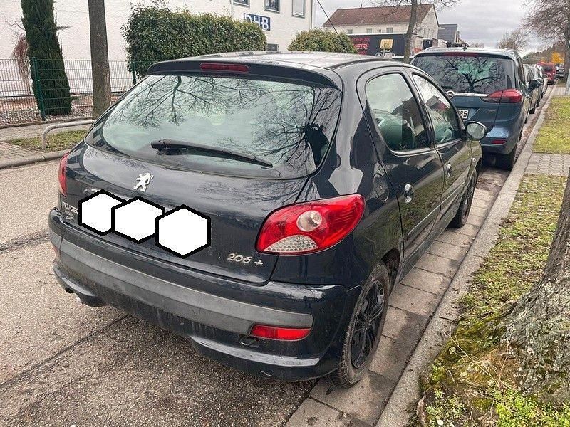 Gebraucht Peugeot 206+ 73 PS (53 kW) 2009 Grau Kleinwagen