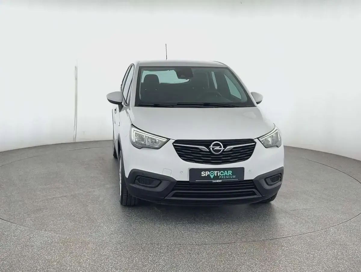 Gebraucht Opel Crossland X Edition 110 PS (80 kW) 2020 Weiß SUV