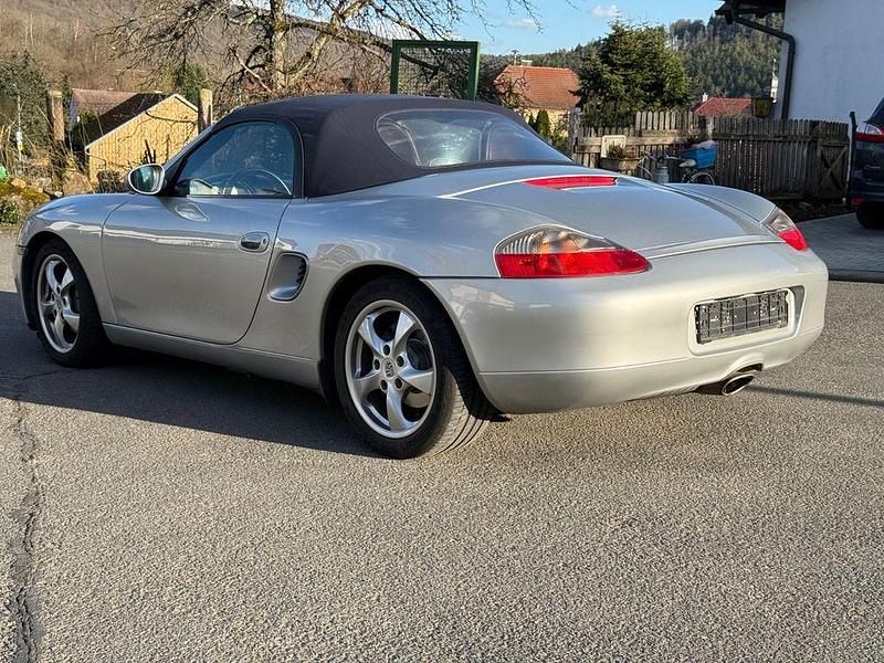 Gebraucht Porsche Boxster 220 PS (161 kW) 2001 Silber Cabrio