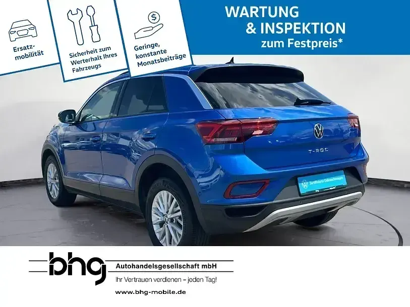 Gebraucht VW T-Roc Life 150 PS (110 kW) 2022 Blau SUV
