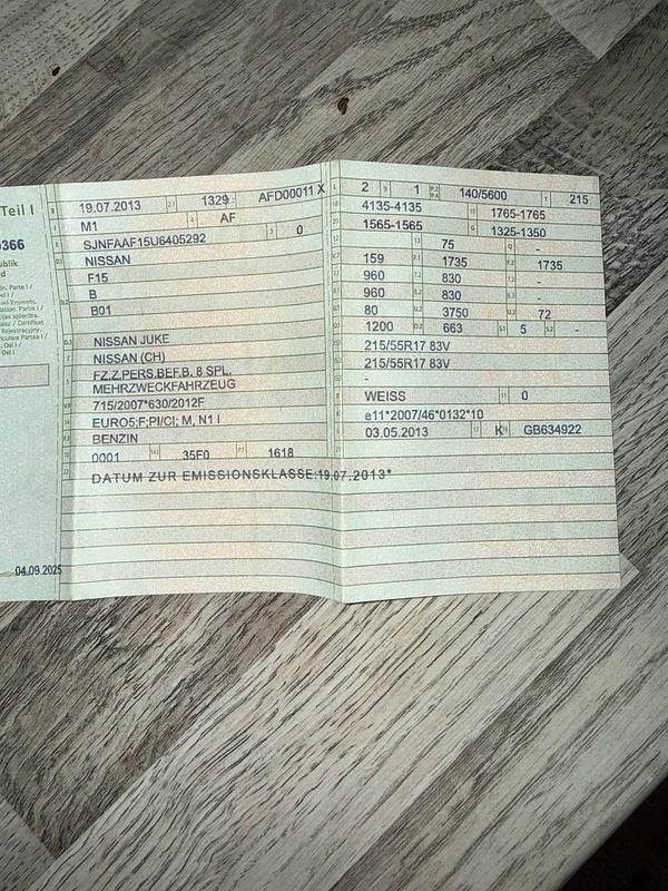 Weiß Gebraucht 2013 Nissan Juke Tekna SUV | 6.200 € (Fairer Preis) - Bild 1/3